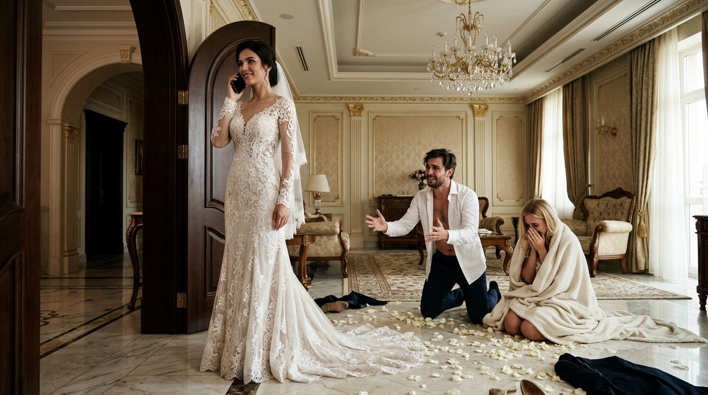 bride-catches-groom-cheating-cold-revenge-phone-call