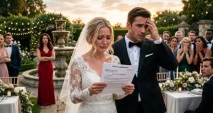 garden-wedding-interrupted-woman-in-red-dna-test