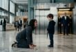 receptionist-dismisses-boy-hoodie-scans-black-card-chairman-son